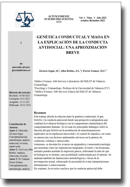 Portada artículo 2 - Actum forense